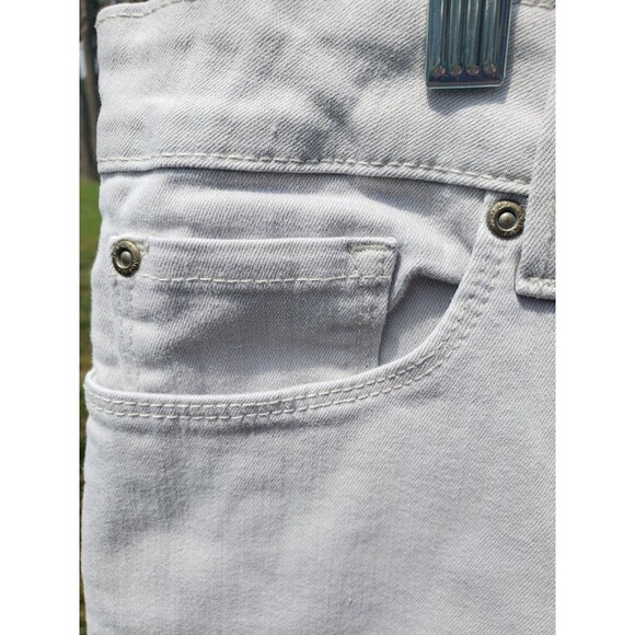 Not Your Daughters Jeans Capris Khaki Tan Cuffed Stretch Womens Sz 16P Lift Tuck - Picture 5 of 16